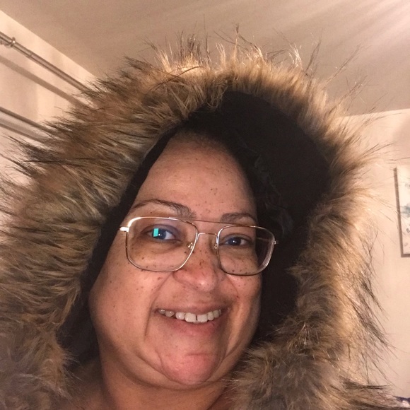 WOMENS LIGHTWEIGHT FUR HOODED JACKET - Picture 5 of 5